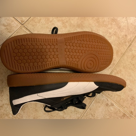 Puma Super Liga Black and White Men's Shoes - Picture 5 of 7